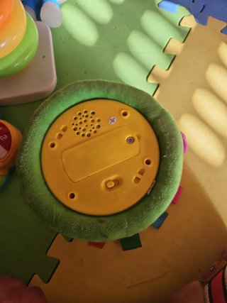 Tambor infantil musical con luces y números