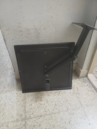 2 soportes metalicos para tv