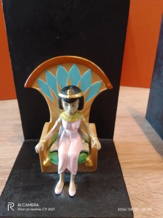 Sujetalibros César y Cleopatra