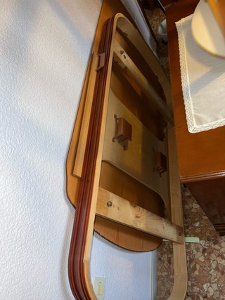 Mesa comedor extensible madera