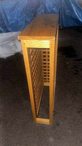 Cubre-radiador Roble Macizo 60x90x20