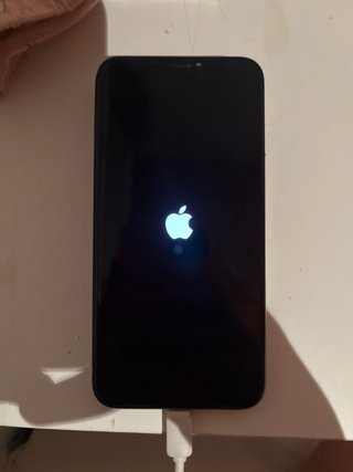 iPhone XS Negro LEERBIEN