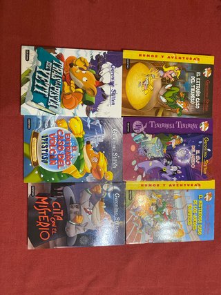 Pack de libros de Geronimo Stilton