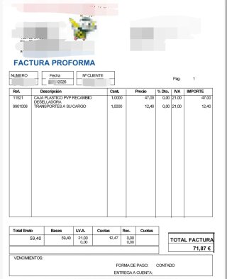Caja de plástico negra