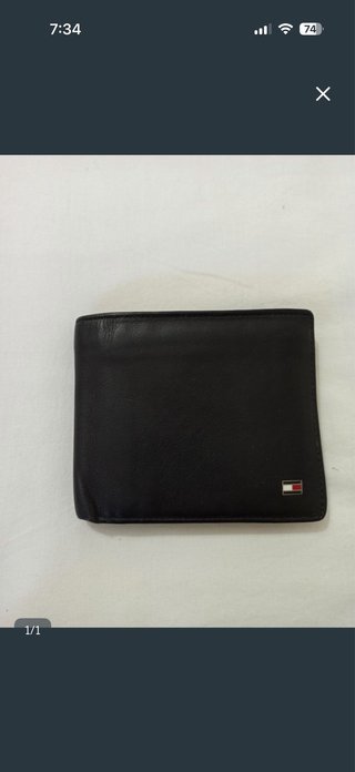 Cartera Tommy Hilfiger Negra Hombre
