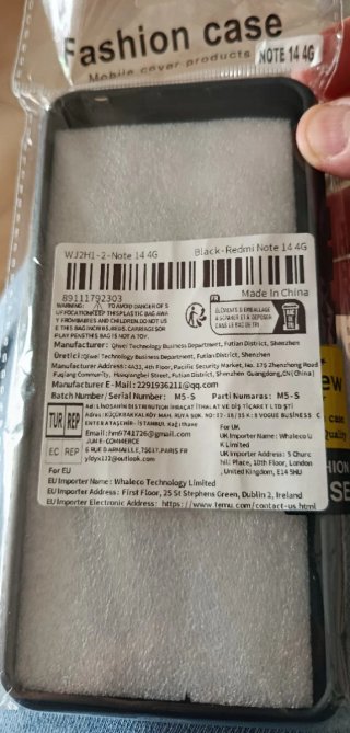 Capa Xiaomi Redmi Note 14 4G Nova