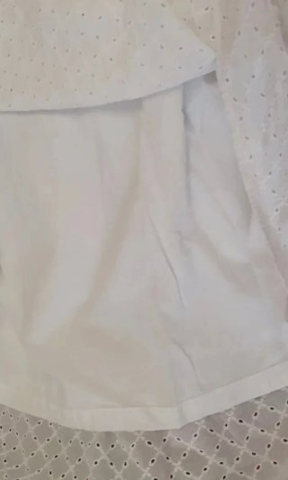 Vestido blanco bordado