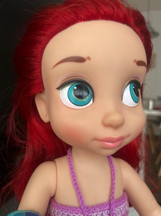 Ariel y Flounder Disney Muñeca
