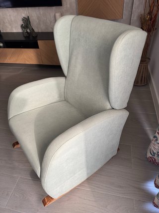 Sillón lactancia, mecedora o balancín Tapizado