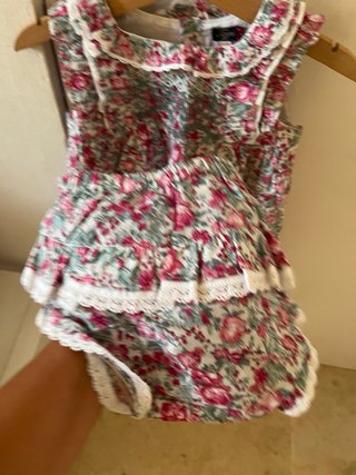 Vestido Tizzas bebé floral