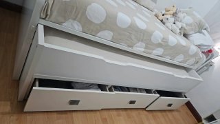 Cama nido doble,  con cajones. precio negociable.