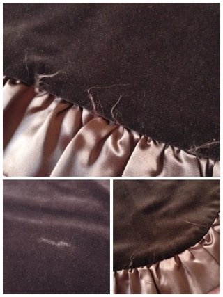 Capa elegante con volantes