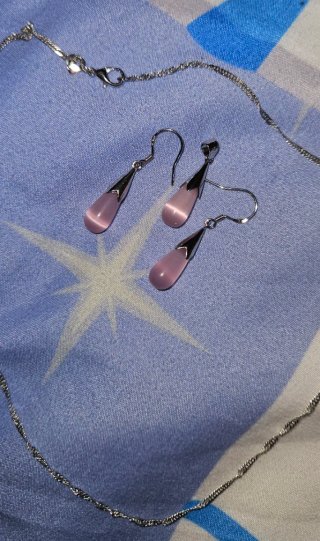 Conjunto Colgante y Pendientes