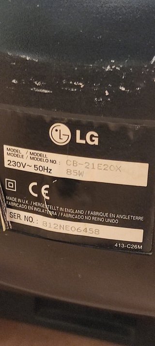 TELEVISOR CRT 21" LG RETRO GAMING RGB