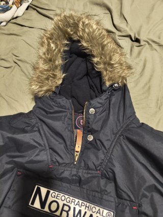 Anorak Geographical Norway Azul