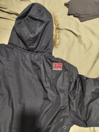 Anorak Geographical Norway Azul