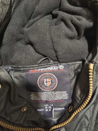Anorak Geographical Norway Azul