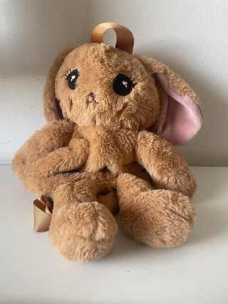 Mochila Conejo Peluche Suave