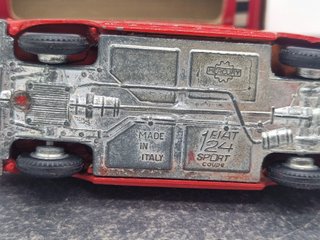 FIAT 124 coupé I serie - Mercury - Scala 1/43