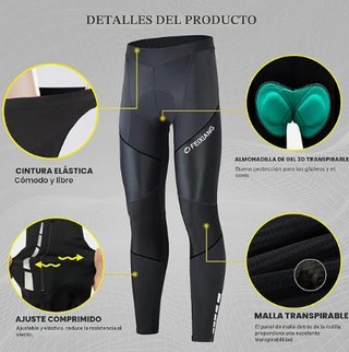 Pantalones Ciclismo MEETWEE Hombre