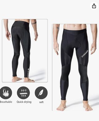 Pantalones Ciclismo MEETWEE Hombre