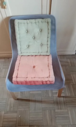 Sillón Butaca Ikea Tela y Madera