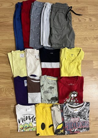 Lote Ropa Verano Niño Talla 6 Años
