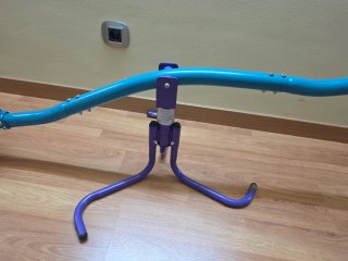 Balanza infantil azul y morado