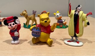 Lote figuras Disney PVC años 80 90 Mickey