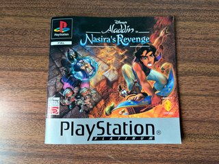 Disney Aladdin Nasira's Revenge PS1 Platinum