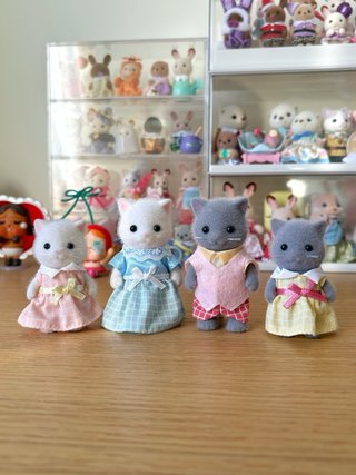 Familias Sylvanian Gatos