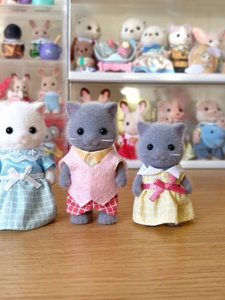 Familias Sylvanian Gatos