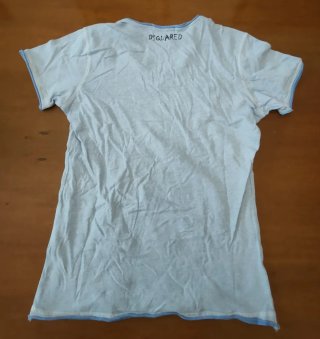 Maglietta Dsquared2 cotone con pappagallo