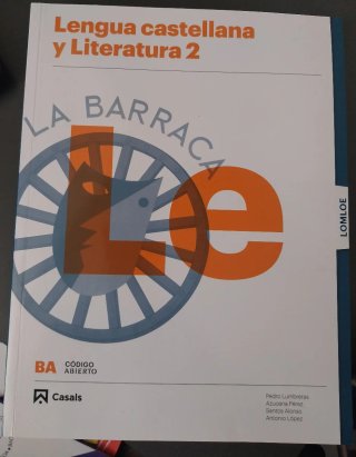 Libro de Lengua y Literatura 2 Bachillerato