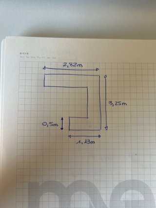 Cocina completa de madera y piedra