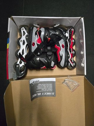 Pattini a rotelle per bambini taglia 35-38