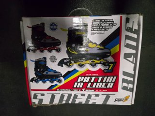 Pattini a rotelle per bambini taglia 35-38