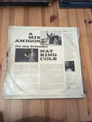 Vinilo Nat King Cole a mis amigos