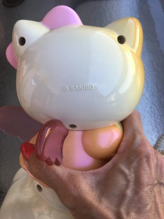 Teléfono Hello Kitty con base y cargador