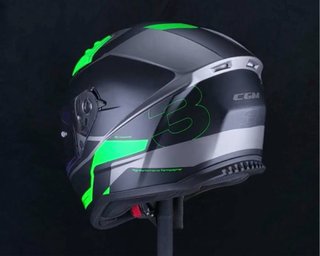 Casco Integral CGM 333 T:L Negro y Verde