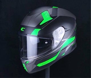 Casco Integral CGM 333 T:L Negro y Verde