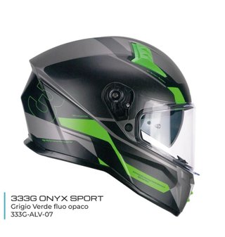Casco Integral CGM 333 T:L Negro y Verde
