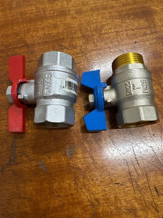Pack de llave de bola 1 PN40/PN25