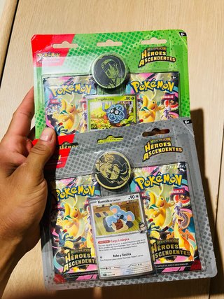 2x Pokémon Megaevolución Héroes Ascendentes sorteo
