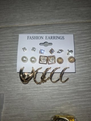 Pack Pendientes, Anillos y Collar