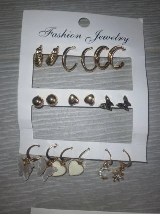 Pack Pendientes, Anillos y Collar