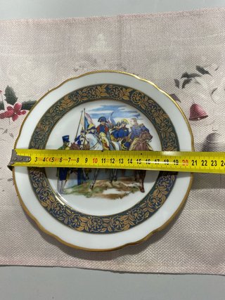 Plato porcelana antigua Francesa Richard Ginori