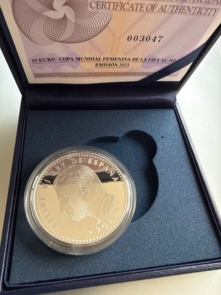 Moneda Campeonas Copa Mundial Femenina FIFA