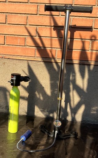 Equipo buceo autónomo