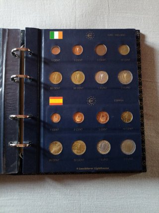 Album Monete Euro Europa Collezione